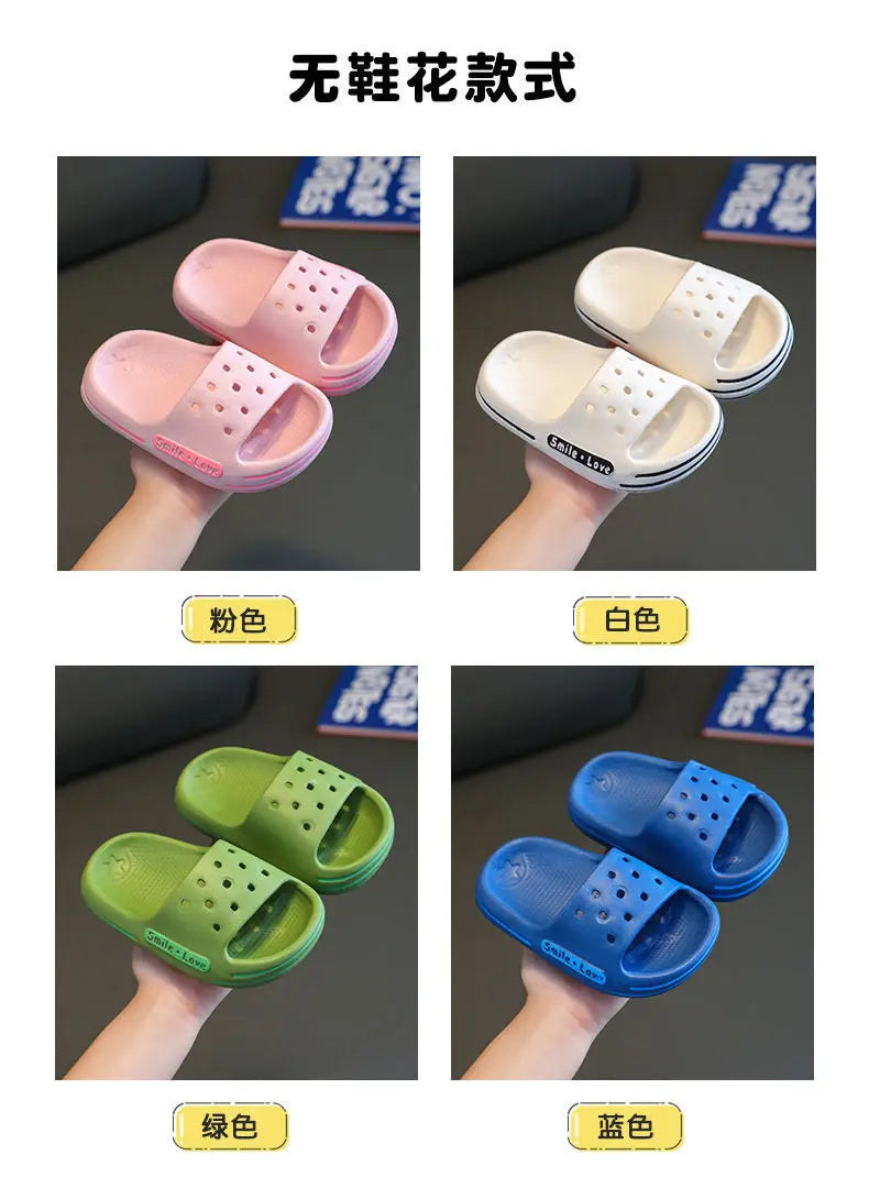 New Cute Astronaut Children's Home Indoor Slippers Anti-Slip Bathroom Baby Outdoor Sandals For Boys And Girls