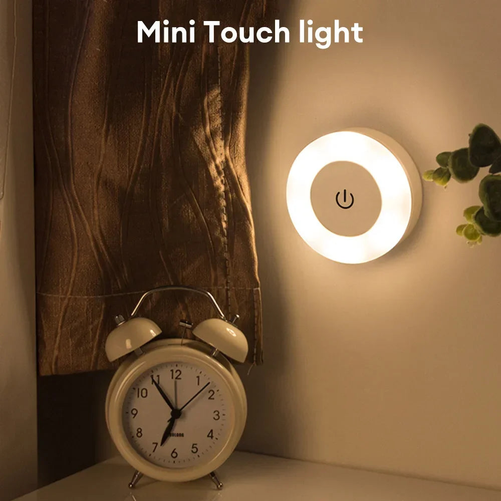 Energy Saving LED Home Appliance Sensor Night Light Home-appliance USB Rechargeable Room Decor Magnetic Wall Lamp Lighting - Idrilay 