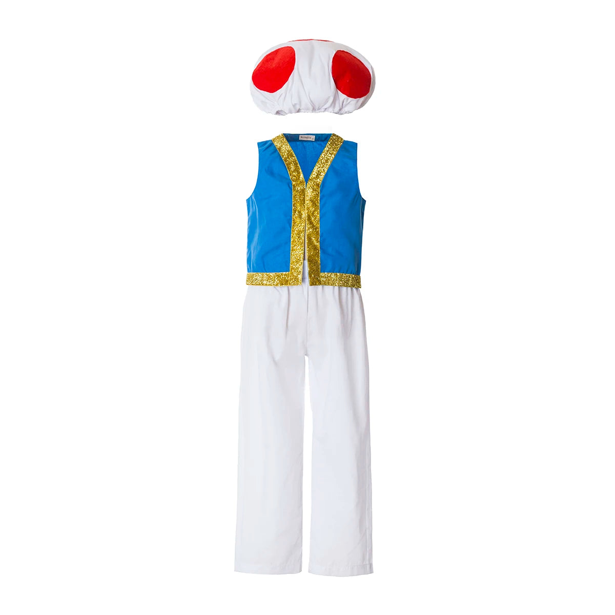 Mushroom Costume, Toadstool Costume Toad beanie  mushroom beanie hat  for fun cosplaytheme park Toadette Hat with Pigtails