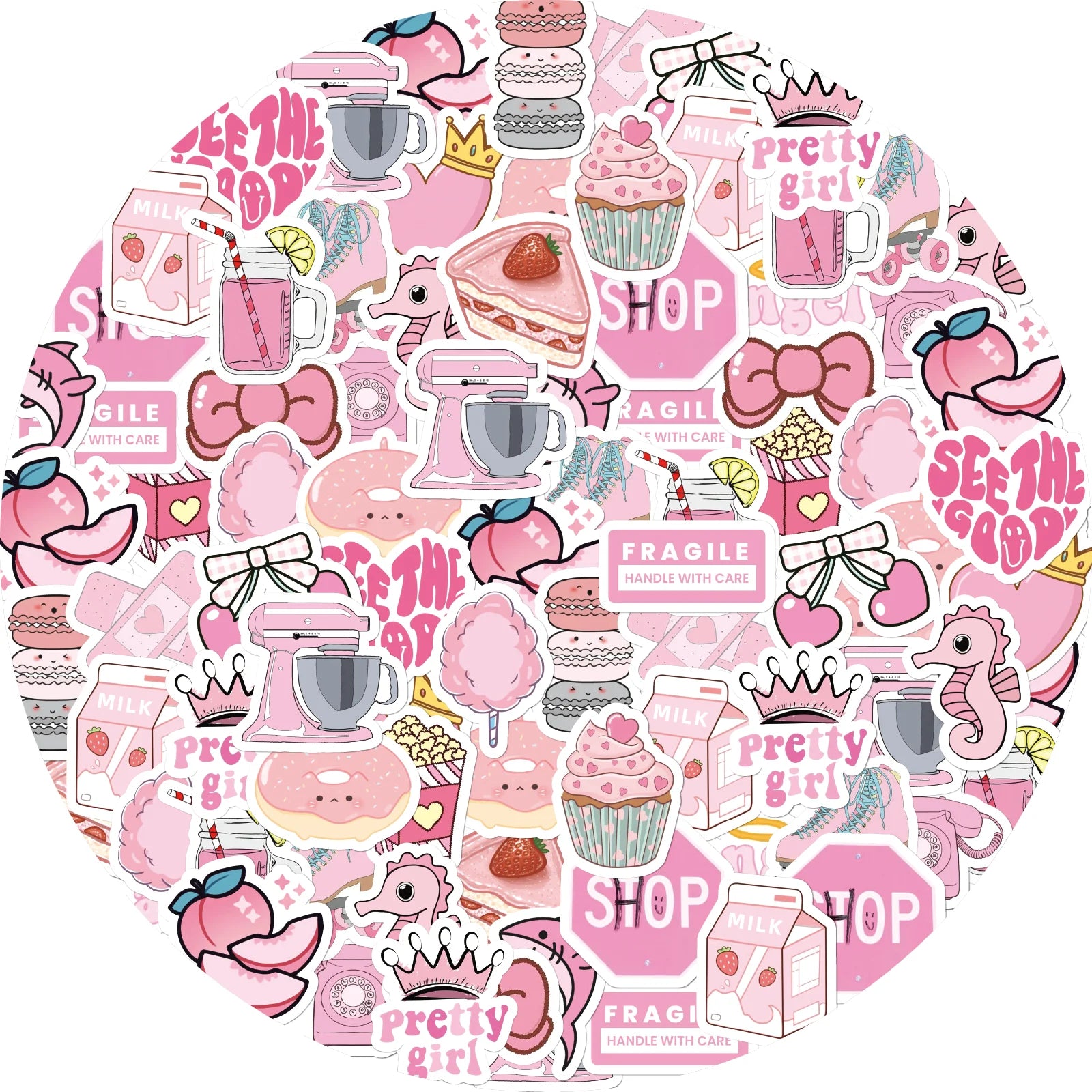 46pcs Valentine's Day Theme Pattern Stickers, Suitable for Valentine Parties, Photo Albums, Notebooks, Phone Cases, Water Bottle - Idrilay 
