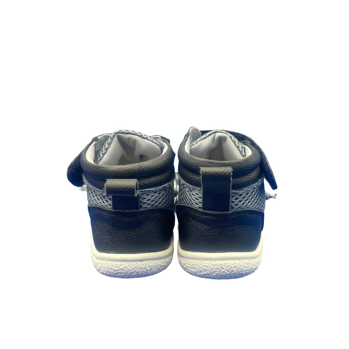 Tipsietoes Spring Autumn Genuine Leather Boots For Girls Boys Kid Barefoot Sneaker Leather Linning Light Weight Elastic Strape