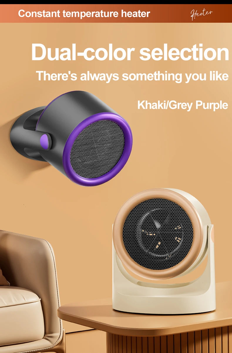 Desktop Heater Dormitory Mini Quick Heating Silent Energy Efficient Household Hot Air Blower Appliances Room Warmer For Office ﻿ - Idrilay 