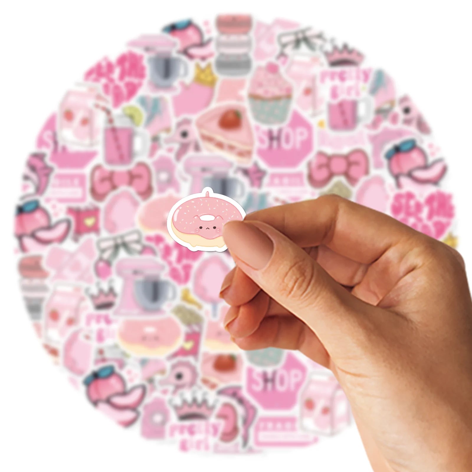 46pcs Valentine's Day Theme Pattern Stickers, Suitable for Valentine Parties, Photo Albums, Notebooks, Phone Cases, Water Bottle - Idrilay 