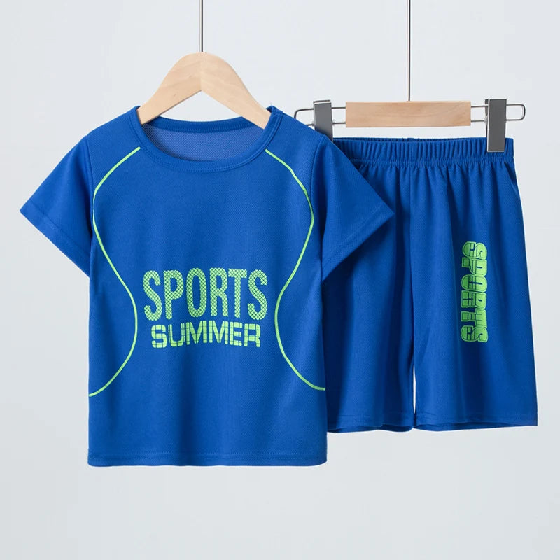 2/3 Pcs Summer Children's Dopamine Casual Versatile Shorts Boys' Sports Running Loose Pants Girls' Versatile Vacation Beach Pant
