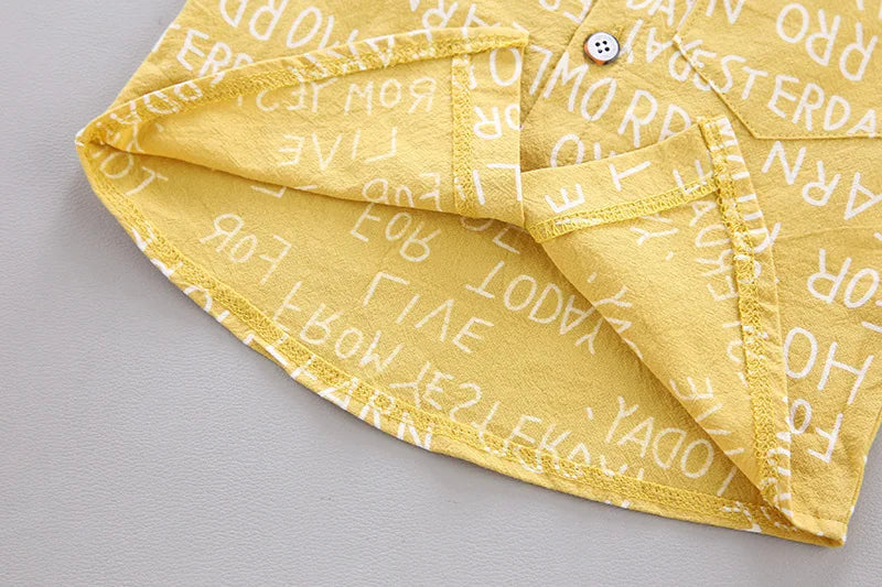 New Summer Baby Boys Clothes Suit Children Fashion Letter Shirt Shorts 2Pcs/Sets Toddler Casual Costume Infant Kids Tracksuits