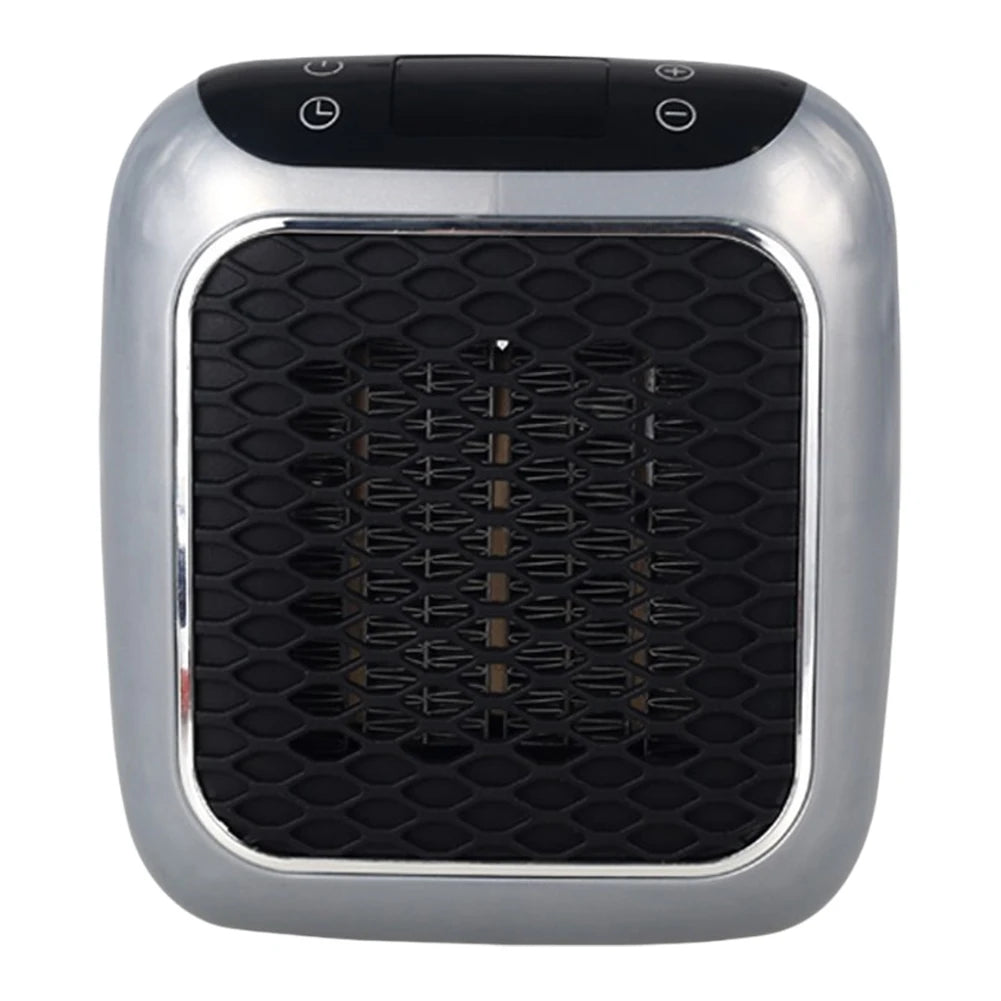 800W Portable Electric Heater Wall Outlet Small Space Heater with Adjustable Thermostat Room Heater Home Appliance Heating Stove - Idrilay 