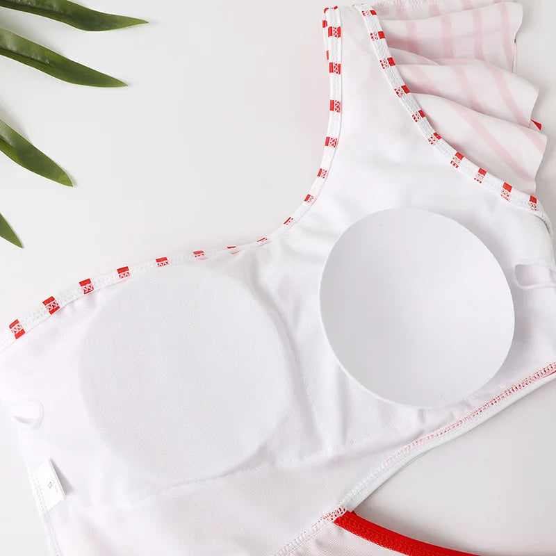 Mother Kids Girls Swimsuit Swimming Clothing Women Beach Bikini Bathing Suit Family Matching Swimwear Mummy Daughter Beachwear