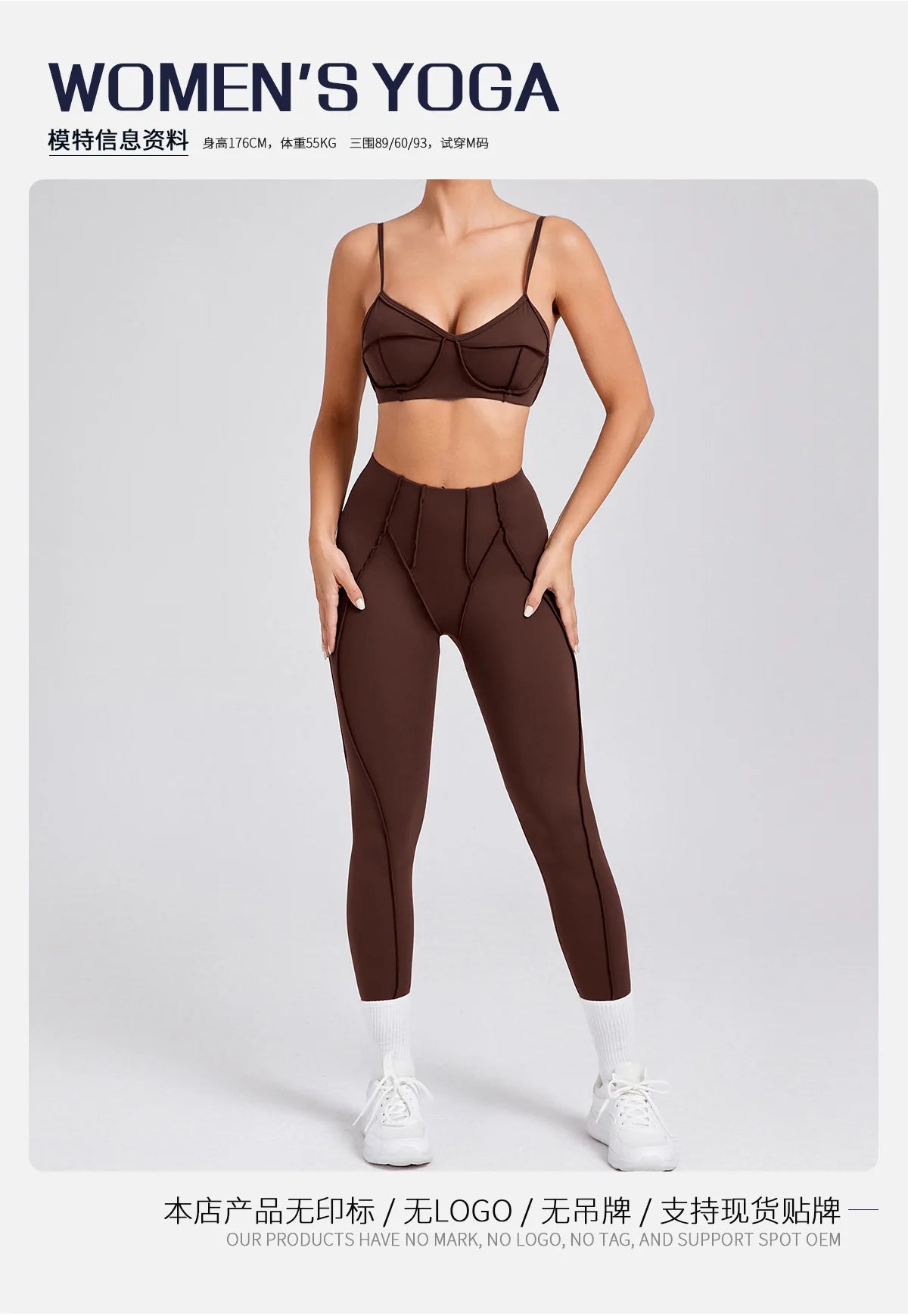 Yoga Sports Fitness Sets High Waist Hip-lifting Trousers Open Back Bra Suit Casual Running Workout Gym Leggings Sexy Sets Women - Idrilay 