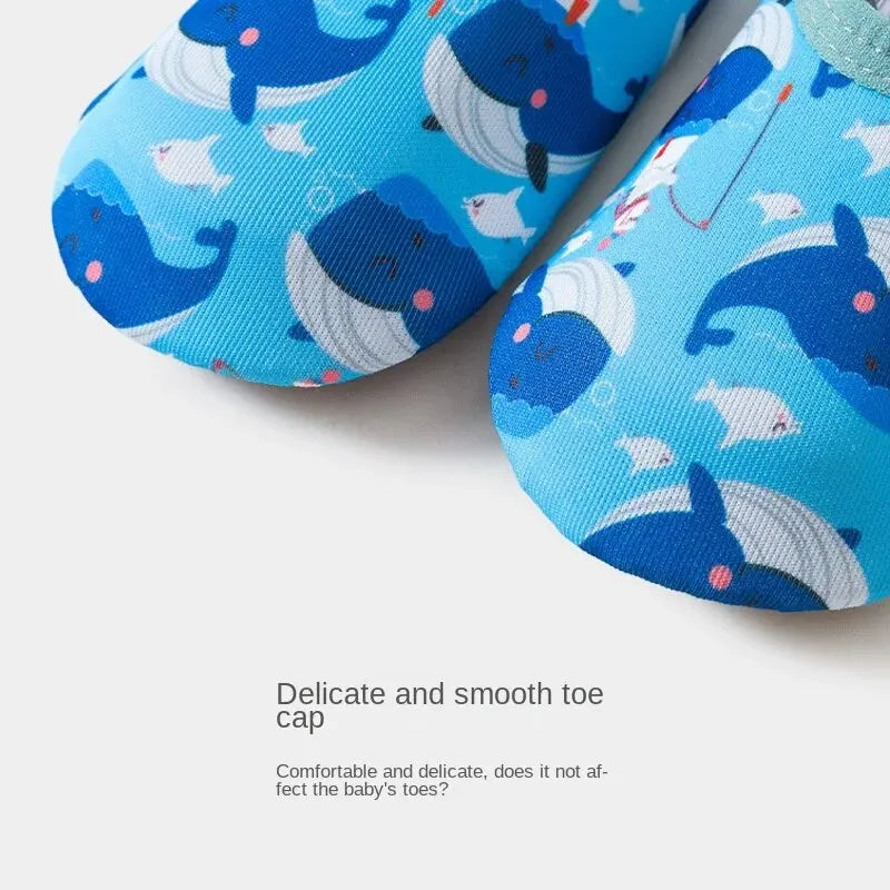 New Spring/summer Korean Fashion Cute Cartoon Multicolor Baby Boat Socks Soft Non-slip Glue 0-2 Years Old Toddler Shoes