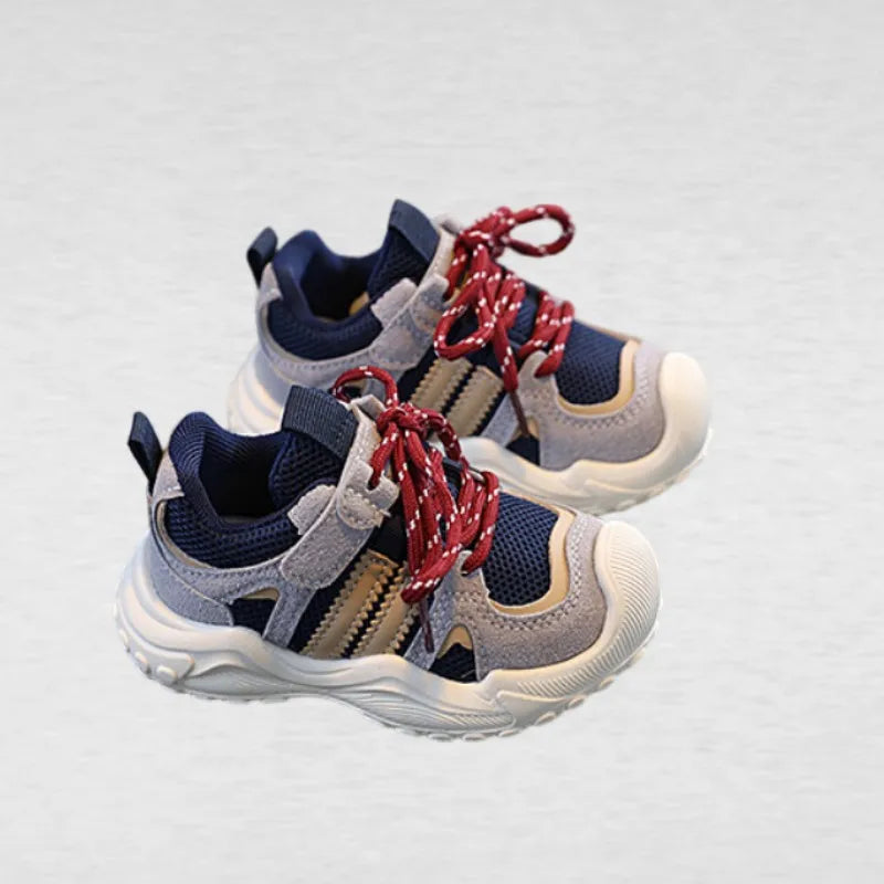 Size 21-30 Children Basketball Shoes Girls Boys Breathable Sport Shoe Kids Soft Bottom Running Sneakers Baby Toddlers