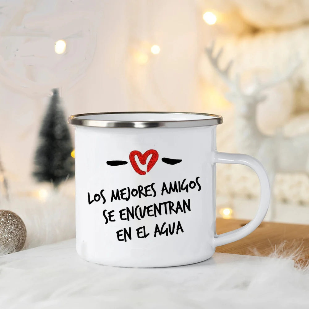 You Are My Favorite Person Print Valentines Coffee Mug Valentine Enamel Mugs Party Wine Juice Beverage Cup Valentine's Day Gift - Idrilay 