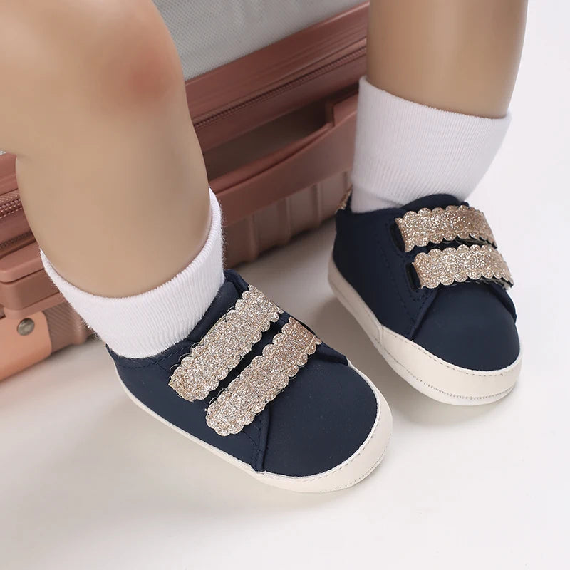 Baby Girl Shoes White Lace Floral Embroidered Soft Shoes Prewalker Walking Toddler Kids Shoes First Walker