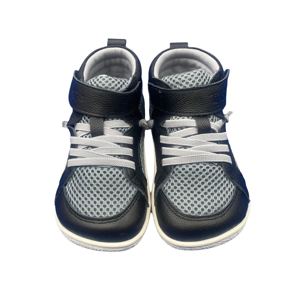 Tipsietoes Spring Autumn Genuine Leather Boots For Girls Boys Kid Barefoot Sneaker Leather Linning Light Weight Elastic Strape