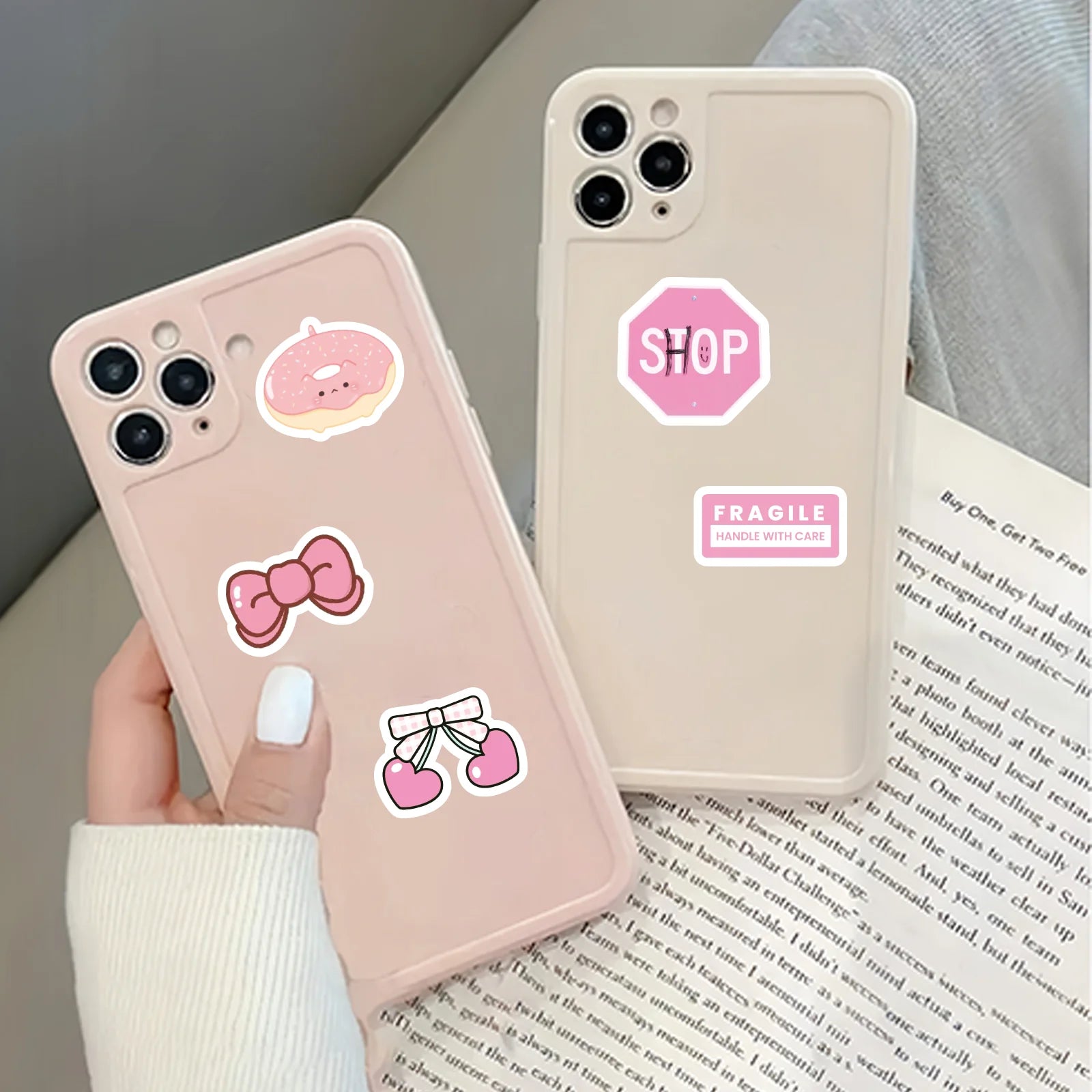 46pcs Valentine's Day Theme Pattern Stickers, Suitable for Valentine Parties, Photo Albums, Notebooks, Phone Cases, Water Bottle - Idrilay 