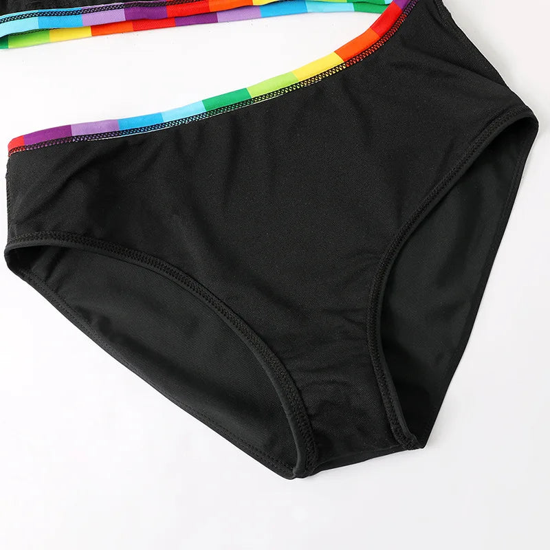 Mother Kids Girls Swimsuit Swimming Clothing Women Beach Bikini Bathing Suit Family Matching Swimwear Mummy Daughter Beachwear