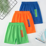 2/3 Pcs Summer Children's Dopamine Casual Versatile Shorts Boys' Sports Running Loose Pants Girls' Versatile Vacation Beach Pant