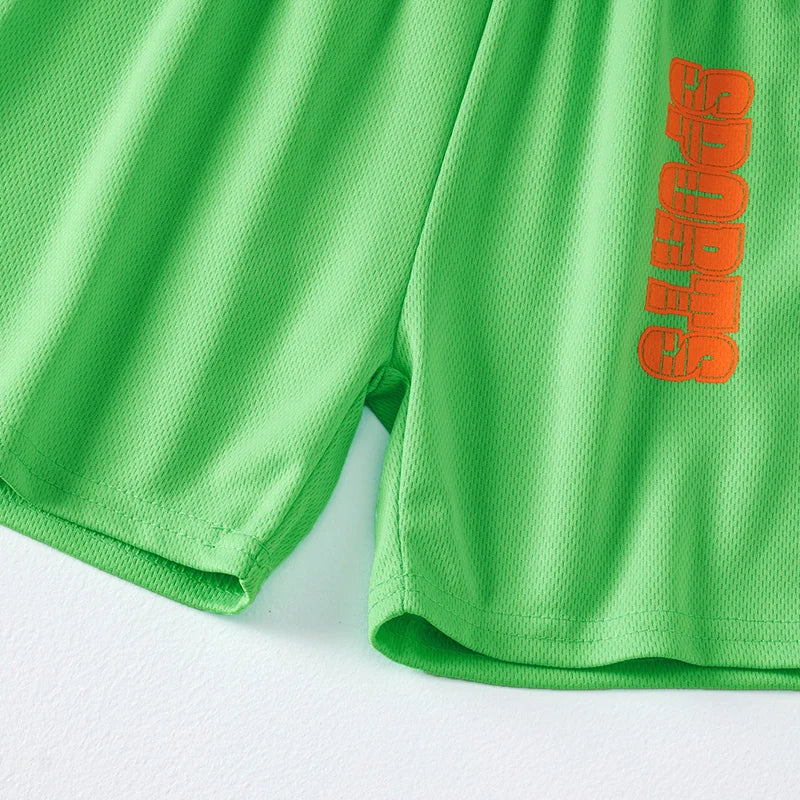 2/3 Pcs Summer Children's Dopamine Casual Versatile Shorts Boys' Sports Running Loose Pants Girls' Versatile Vacation Beach Pant