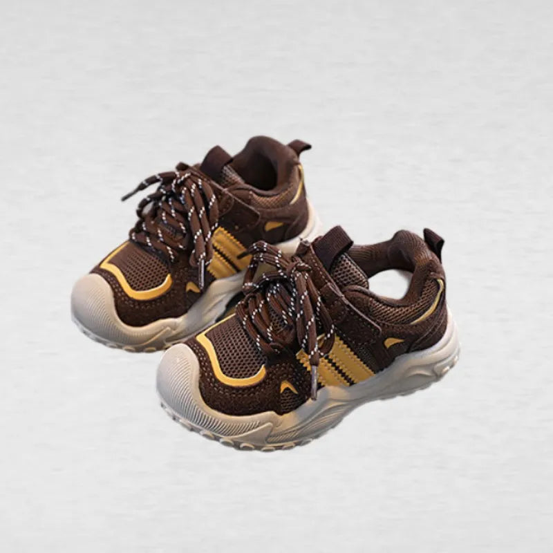 Size 21-30 Children Basketball Shoes Girls Boys Breathable Sport Shoe Kids Soft Bottom Running Sneakers Baby Toddlers