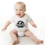 Family Matching Outfits Dinosaur Print Family Clothes Daddy Mommy Son Daughter Shirt Baby Bodysuit Family Look Tee Family Shirts