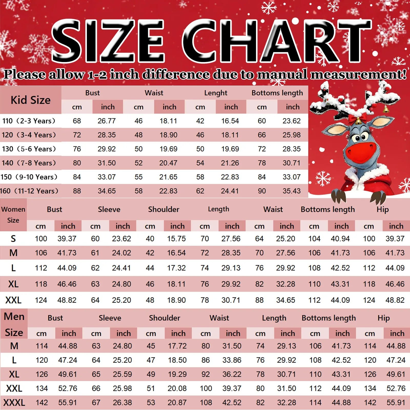 Christmas Hot Pyjamas Set For Family Christmas Pyjamas Top And Pant Christmas Print 2 Pc Home Set Matching Silk Pajamas Suits