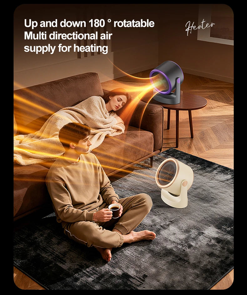 Desktop Heater Dormitory Mini Quick Heating Silent Energy Efficient Household Hot Air Blower Appliances Room Warmer For Office ﻿ - Idrilay 