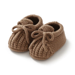 Newborn Baby Shoes Knitted Infant Boys Girls First Boots Fashion Solid Toddler Kid Bed Footwear 0-18M Warm Clothing Accessories