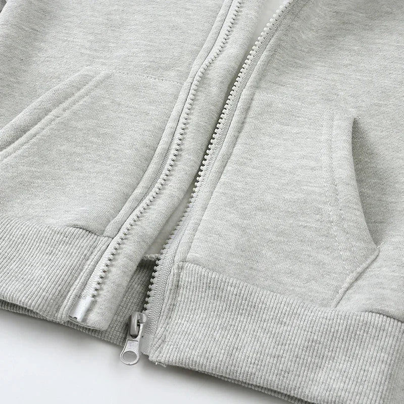 Winter Kids Clothing Sets Children Clothes Set Zipper Sports Wear Fleece Girls Sweatsuit Kids Winter Clothing Sets - Idrilay 