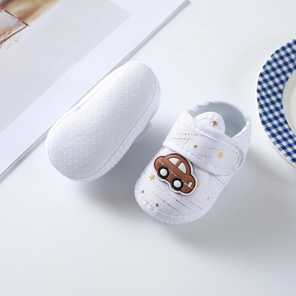 Baby Girl Shoes First Walkers Lace Floral Newborn Baby Shoes Princess Infant Toddler Baby Shoes for Boys Flats Soft Prewalkers