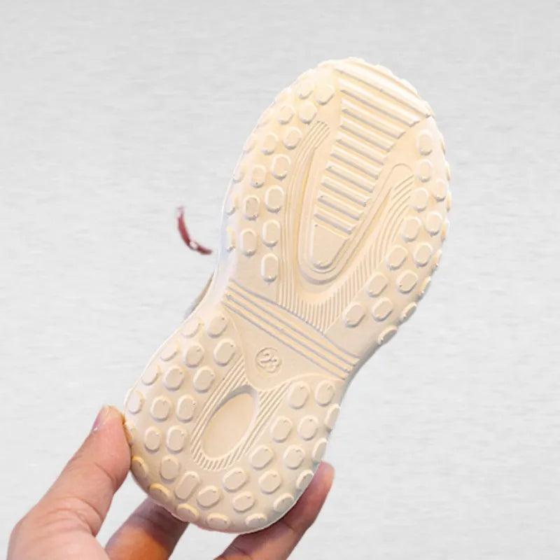Size 21-30 Children Basketball Shoes Girls Boys Breathable Sport Shoe Kids Soft Bottom Running Sneakers Baby Toddlers