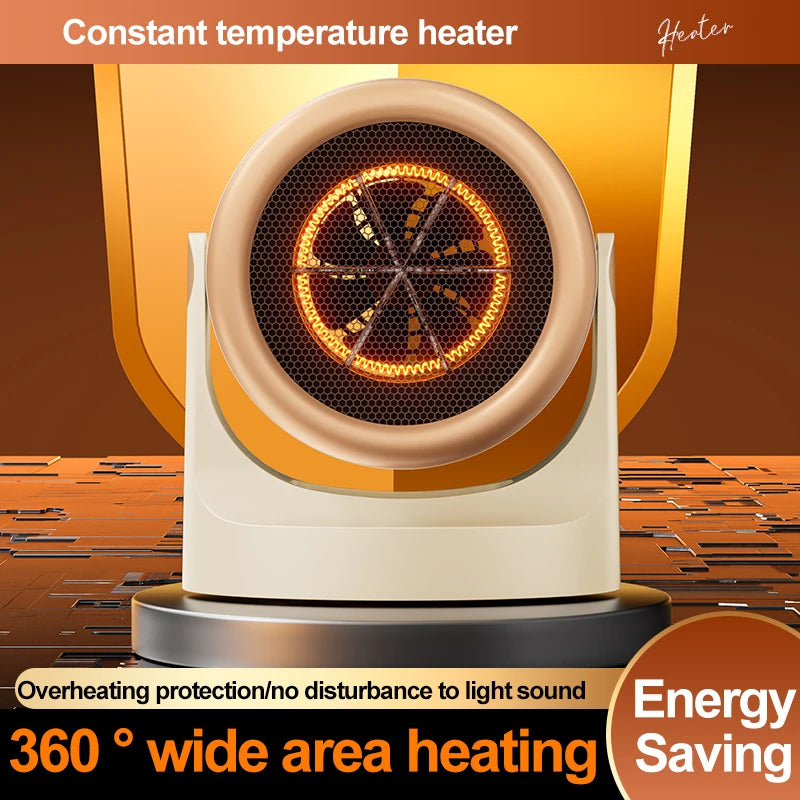 Desktop Heater Dormitory Mini Quick Heating Silent Energy Efficient Household Hot Air Blower Appliances Room Warmer For Office ﻿ - Idrilay 