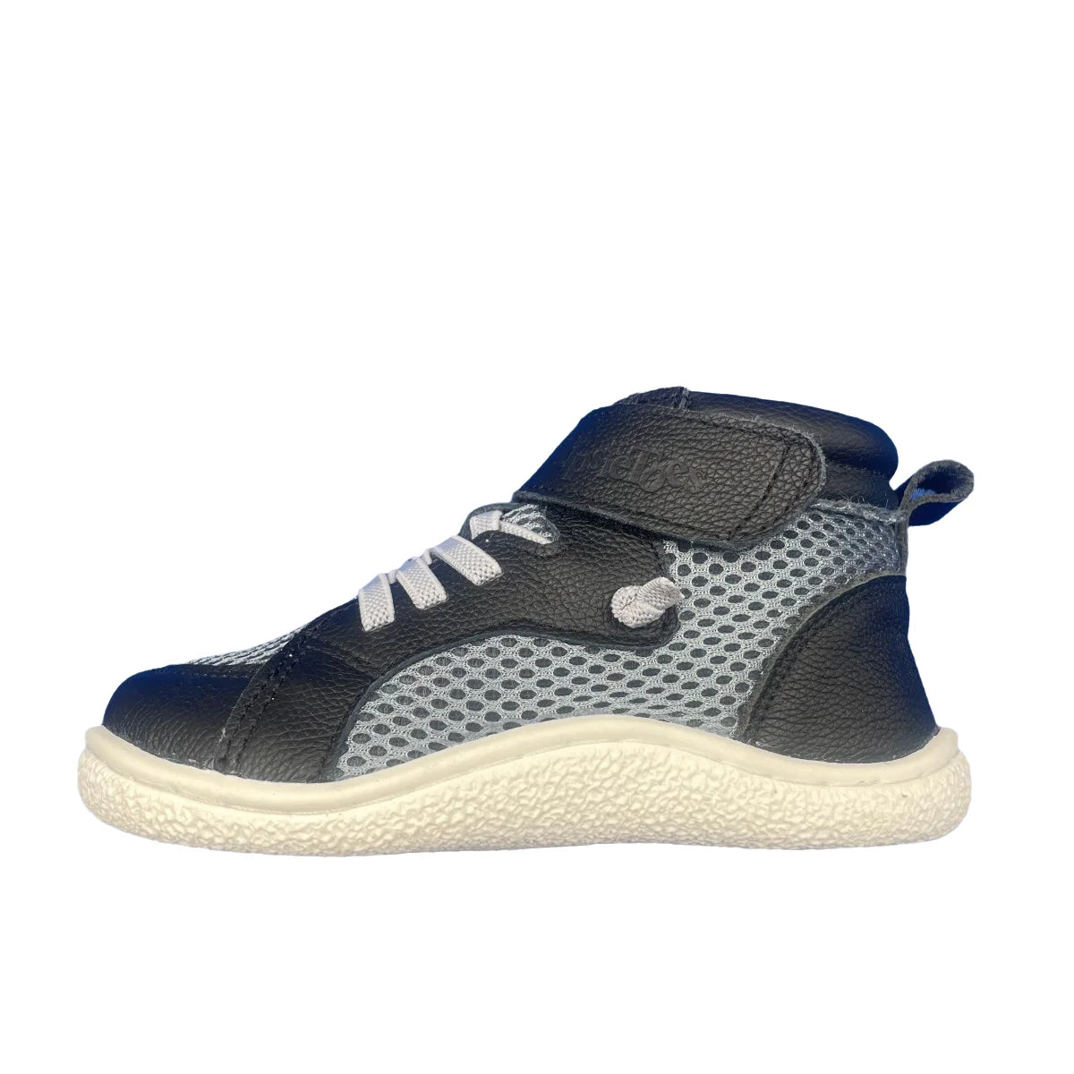 Tipsietoes Spring Autumn Genuine Leather Boots For Girls Boys Kid Barefoot Sneaker Leather Linning Light Weight Elastic Strape
