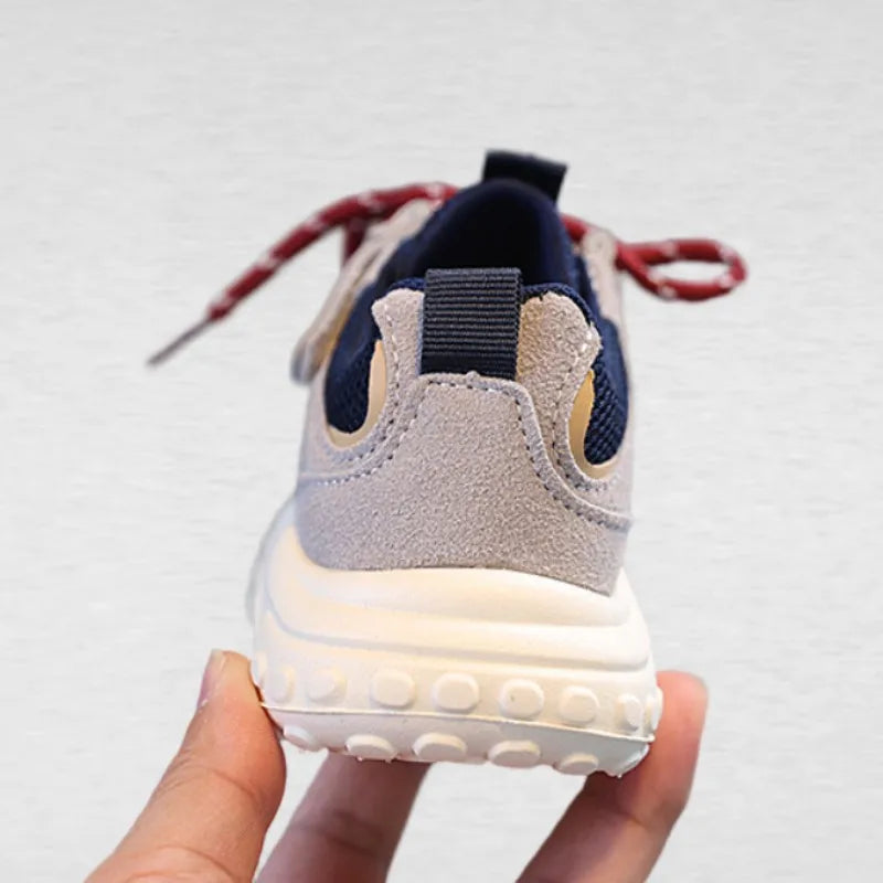 Size 21-30 Children Basketball Shoes Girls Boys Breathable Sport Shoe Kids Soft Bottom Running Sneakers Baby Toddlers